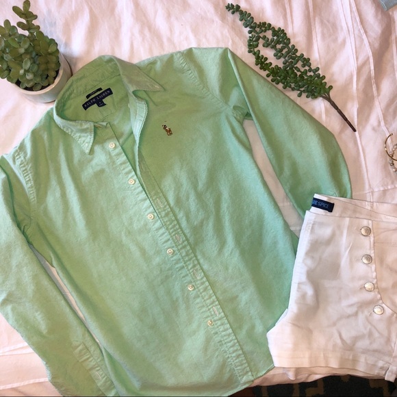 Ralph Lauren Tops - Classic Slim-fit Ralph Lauren Oxford